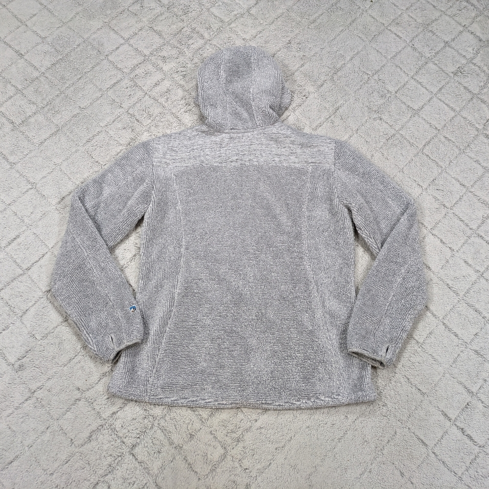Kuhl Jacket Women's XL Gray Ash Alto Hoody Sherpa Fleece Full Zip Coat Outdoor - Picture 8 of 9